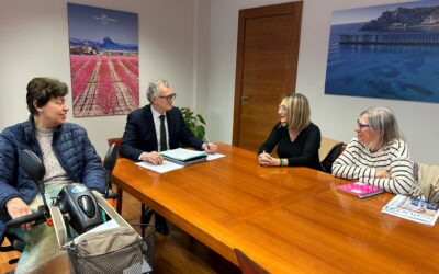 Reunión con el Consejero de Salud para avanzar en la lucha contra la ELA